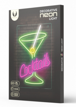Forever Light FPNE02X COCKTAILS Neon LED Светодиодная Вывеска (FPNE02X)