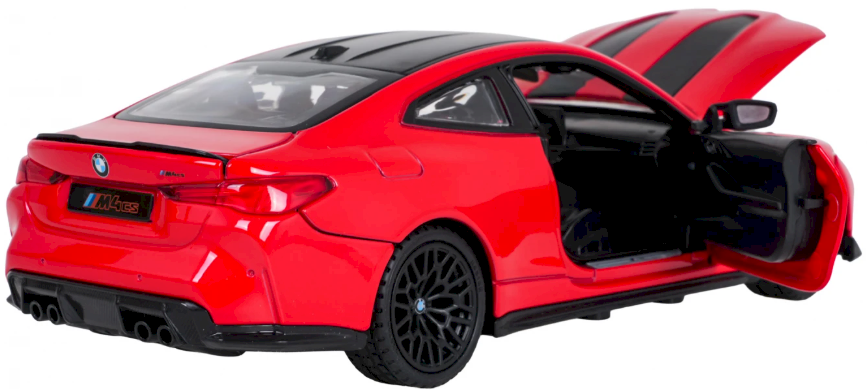 Rastar BMW M4 CS Metāla automašīnas modelis 1:24 Sarkana (64760RE)