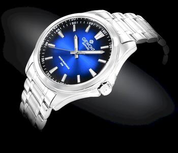 Giewont Elegance Sapphire Vīriešu pulkstenis / sudraba-zils (GW5160-B3)