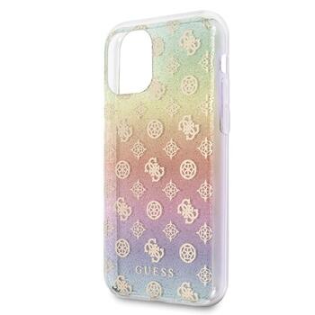 Guess GUHCN58PEOML Iridescent 4G Peony Aizsargapvalks priekš iPhone 11 Pro (GUHCN58PEOML)