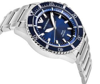 Emporio Armani AR11697 Rokas Pulkstenis Solar Diver Style 42mm (AR11697)