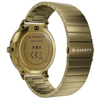 Garett Verona 2 Glow Gold Solid steel умные часы (VERONA_2_SOLID_GLOW_GLD)