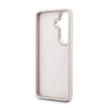Guess PU Leather 4G Gold Frame Magnetic Case Чехол для Samsung Galaxy S26 (GUHMS26SP4MSEGCP)