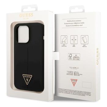 Guess GUHCP14XSLTGK Silicone Triangle Hardcase Защитный чехол для iPhone 14 Pro Max 6,7