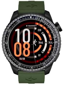 Garett Compass GPS Смарт‑часы чёрные (COMPASS_GPS_BLACK)