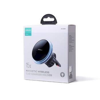 Joyroom JR-ZS291 Car Mount Wireless Charger MagSafe Air Outlet Version Magnētiskais automašīnas turētājs 15W / melns (JR-ZS291)