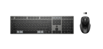 HP 725 Multi-Device Rechargeable Combo Bezvadu tastatūras un peles komplekts (9T5B0UT#ABU)