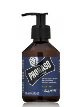 Proraso Azur Lime Beard Wash Шампунь для бороды 200 ml (8004395007516)