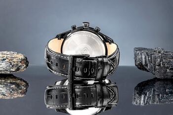 Giewont Chronograph Sapphire Мужские наручные часы GW7650-A4 / чёрный (GW7650-A4)