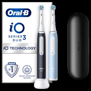 Braun Oral-B iO 3 Duo Elektriskās zobu birstes komplekts (iO Series 3 Duo)
