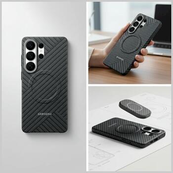 Samsung Carbon Magnet Case Чехол для Samsung Galaxy S26 Ultra (EF-KS948SSEGWW)