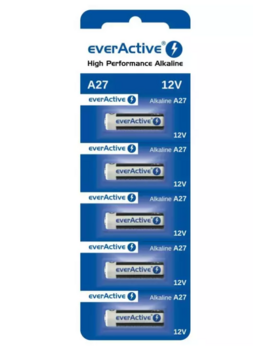 EverActive 27A5BL Baterijas 27a / 12V / 5gab. (27A5BL)