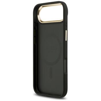 Guess 4G Strass Logo MagSafe Case Aizsargapvalks priekš iPhone Air / melns (GUHMP17MP4GRMDEK)
