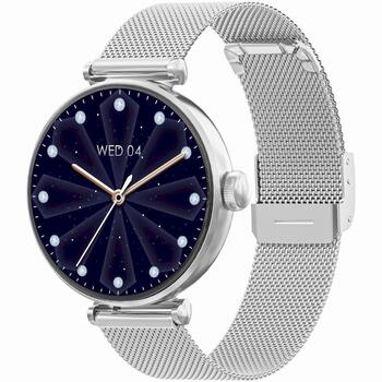 Smartwatch Gravity Смарт-часы с 2 ремешками GT26-8 / серебристый-белый (GT26-8)