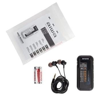 AIWA R22 Pārnēsājams Radio ar Austiņām (R22-BLK)