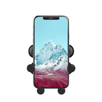 Mocco L002 Gravity Universāls Auto Stiprinājums Gaisa Restei (MC-GHD-AQL002-BK)