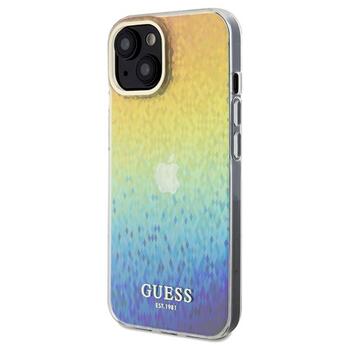 Guess GUHCP14SHDECMI Hardcase IML Faceted Mirror Disco Iridesc Защитный чехол для iPhone 14 / 15 / 13 6.1