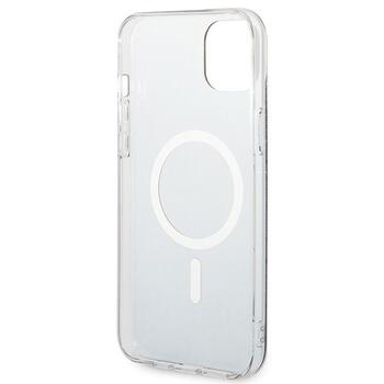 Guess Set GUBPP14MH4EACSK Case+ Charger Aizsargapvalks un lādētājs priekš iPhone 14 Plus / 15 Plus 6.7
