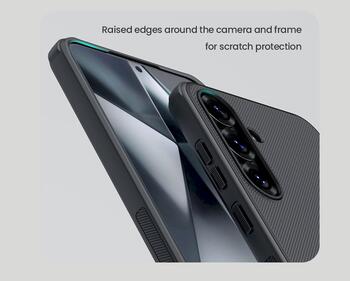 Nillkin Super Frosted PRO Back Cover Защитный чехол для Samsung Galaxy S25+ / тёмно-зелёный (57983124003)