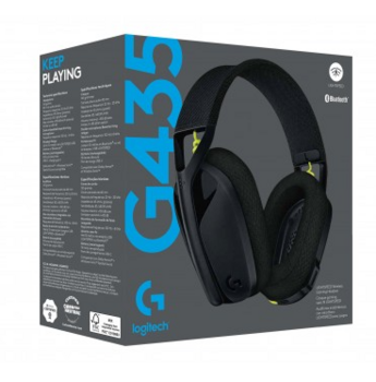Logitech G435 Lightspeed Spēļu Austiņas (981-001050)