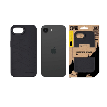 Tactical MagForce Beaver Cover Защитный чехол для iPhone 16e / асфальт (TA-57983126358)