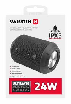 Swissten Ultimate Bluetooth Portatīvais Skaļrunis 24W (52109000)