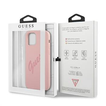 Guess GUHCP12LLSVSPI Script Vintage Защитный чехол для iPhone 12 Pro Max 6,7