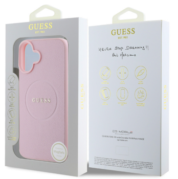 Guess GUHMP16MPGHSMMP Чехол для Apple iPhone 16 Plus (GUHMP16MPGHSMMP)