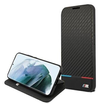 BMW BMBKS22MPUCARTCBK Grāmatveida Apvalks Priekš Samsung Galaxy S22+ (BMBKS22MPUCARTCBK)