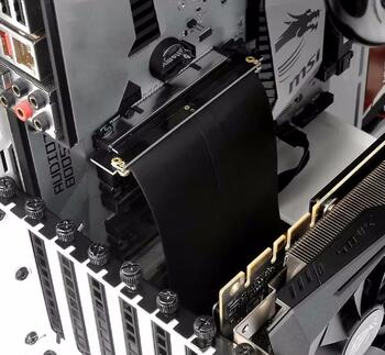 RoGer EXPC16X10 GPU Riser Cable PCIe 3.0 16x / 100mm (EXPC16X10)