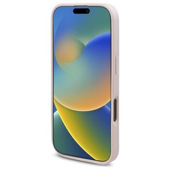 Guess GUHMP16XP4ROPEMCP Hardcase 4G Flowers Print MagSafe Aizsargapvalks priekš iPhone 16 Pro Max 6.9