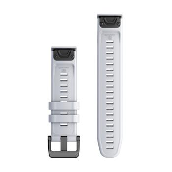 Garmin QuickFit 22mm Silicone Watch Strap Силиконовый ремешок для часов Garmin / белый (010-12901-01)