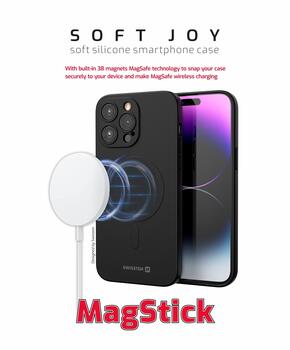 Swissten Soft Joy Magstick Защитный Чехол для Apple iPhone 16 Pro Max (35500124)