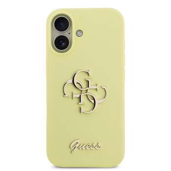 Guess Liquid Silicone 4G Metal Logo Case Чехол для Apple iPhone 17 (GUHCP17SSC4GLMY)
