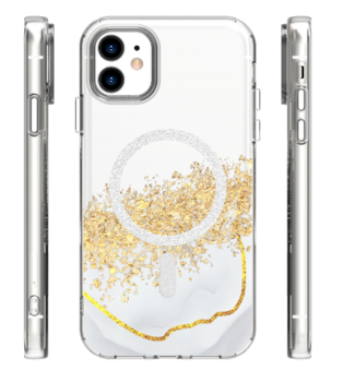 Mocco Epoxy Mag Back Case Чехол для телефона Apple iPhone 11 (MO-EMC-IP-11-WH)