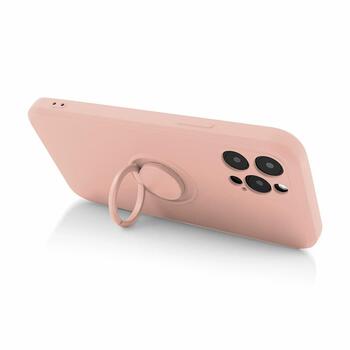 Mocco Pastel Ring Silicone Back Case Силиконовый чехол для Samsung Galaxy S22 Plus 5G Розовый (MO-RING-SA-S22PL-PI)