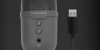 Mars Gaming MMICCX High Definition ENC Galda kardioīdais mikrofons USB / ARGB (MMICCX)