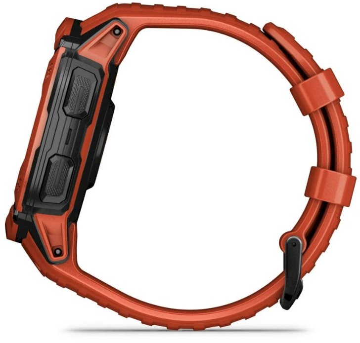 Garmin Instinct 2X Solar Viedpulkstenis Flame Red (010-02805-01)