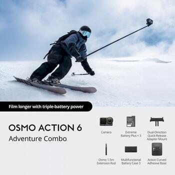 DJI Osmo Action 6 Adventure Combo (CP.OS.00000506.03)