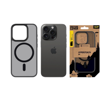 Tactical MagForce Hyperstealth Cover Защитный чехол для iPhone 15 Pro / асфальтовый (TA-57983115959)