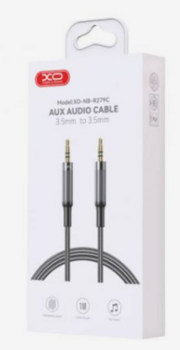 XO NB-R279C Audio kabelis Ligzda 3.5mm - Ligzda 3.5mm 1m (NB-R279C)