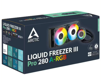 Arctic Liquid Freezer III Pro 280 A-RGB Система жидкостного охлаждения процессора 140mm (ACFRE00183A)