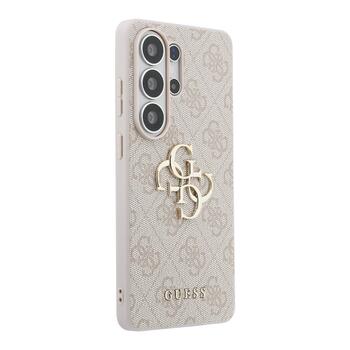 Guess PU 4G Metal Logo Case Чехол для Samsung Galaxy S26 Ultra (GUHCS26L4GMGPI)