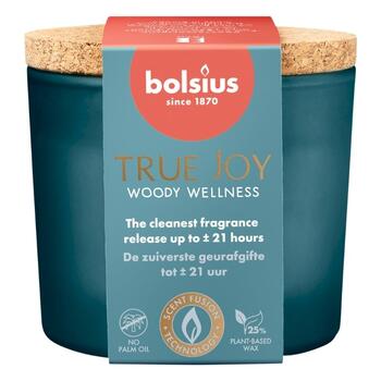 Bolsius True Joy Aromātiskā Svece 66x83mm Woody Welless (37996969)