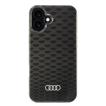 Audi IML Stitching Pattern MagSafe Aizsargapvalks Priekš Apple iPhone 16 Plus (AU-IMLMIP16M-Q5/D3-BK)