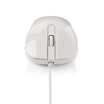 Nedis MSWD300WT Оптическая мышь 1000 DPI (MSWD300WT)