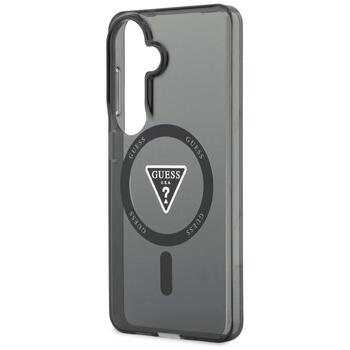Case Guess IML Gradient Triangle MagSafe Защитный чехол для Samsung Galaxy S26 / чёрный (GUHMS26SHGTMLCGK)