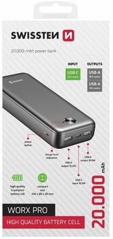 Swissten Power Worx Pro Power Bank 20000 mAh (22013961)