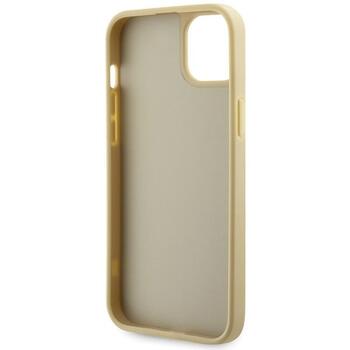 Guess GUHCP14MHDGTPD Hardcase Rhinestone Triangle Aizsargapvalks priekš iPhone 14 Plus/15 Plus 6.7