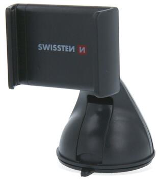 Swissten S-GRIP B2 Универсальный держатель с 360 ротацией на стекло Для устройств 3.5'- 6.0' (SW-CH-B2-B)